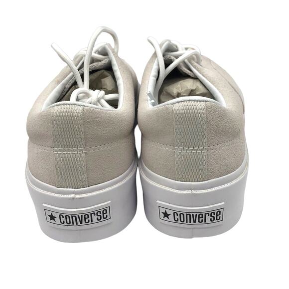Converse Mens Skid Grip 171336c  Tan Pale Putty White  Canvas Sneakers 12 - Picture 4 of 7